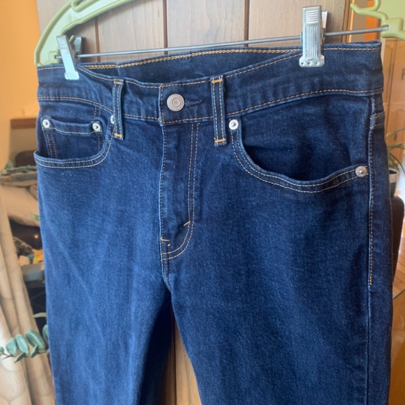 Levi’s 511 Dark Denim Jeans 31x32 - Picture 2 of 5